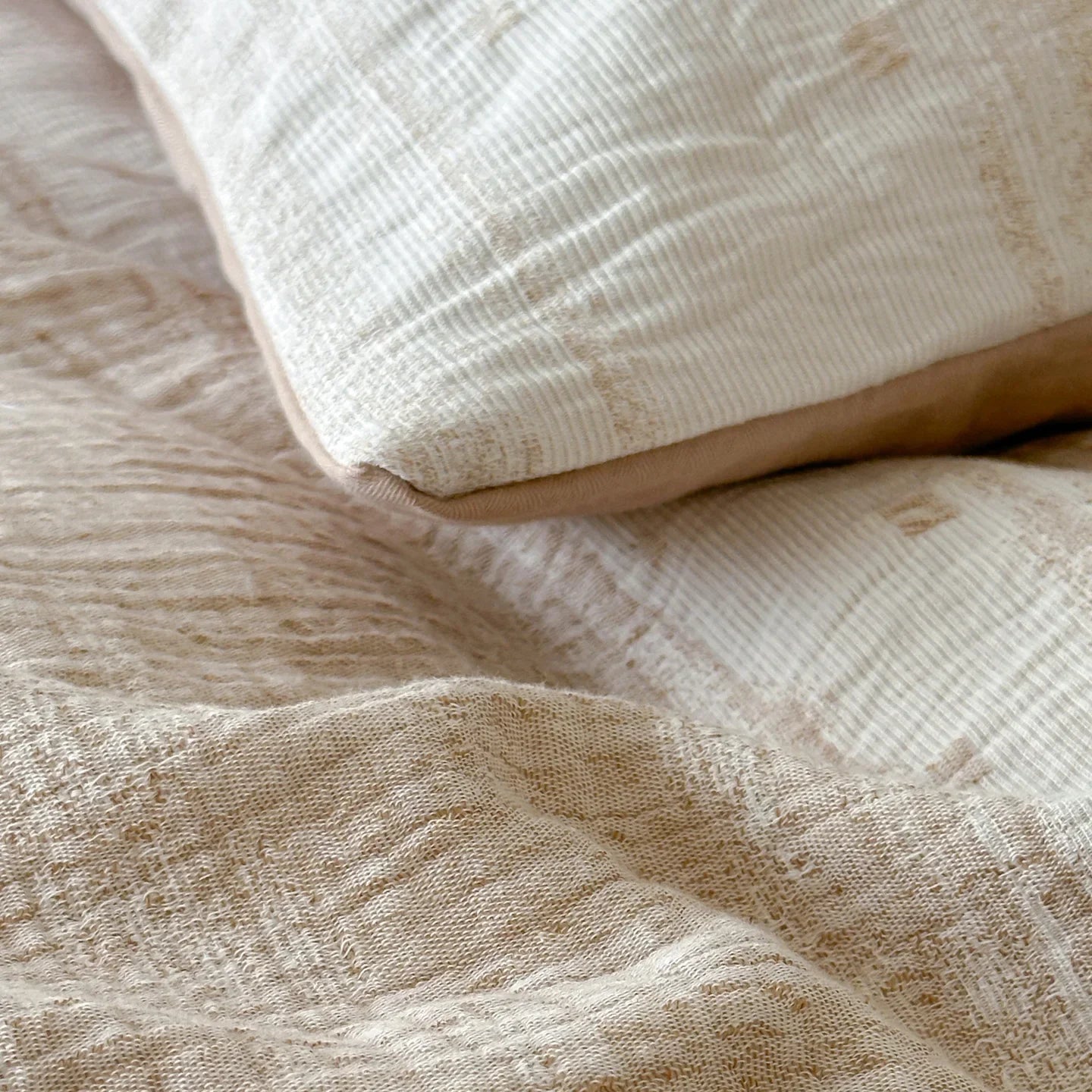 Housse de couette gaze de coton