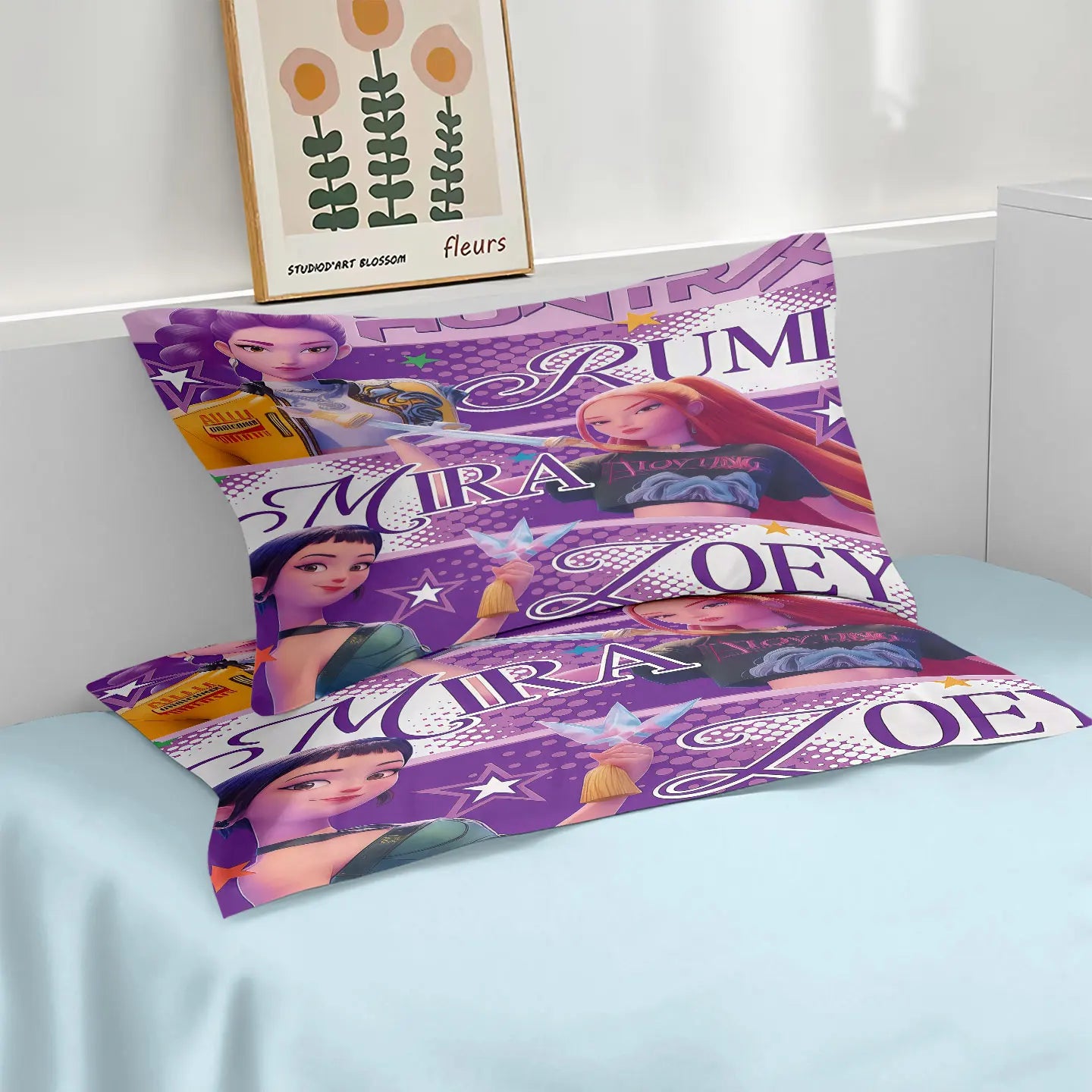 Parure de lit manga K-Pop- Housse de couette imprimée - Multi-taille